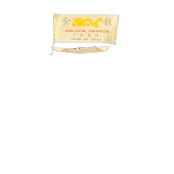 Golden Dragon vintage blue silk dragon robe made in china size Small - Picture 9 of 12